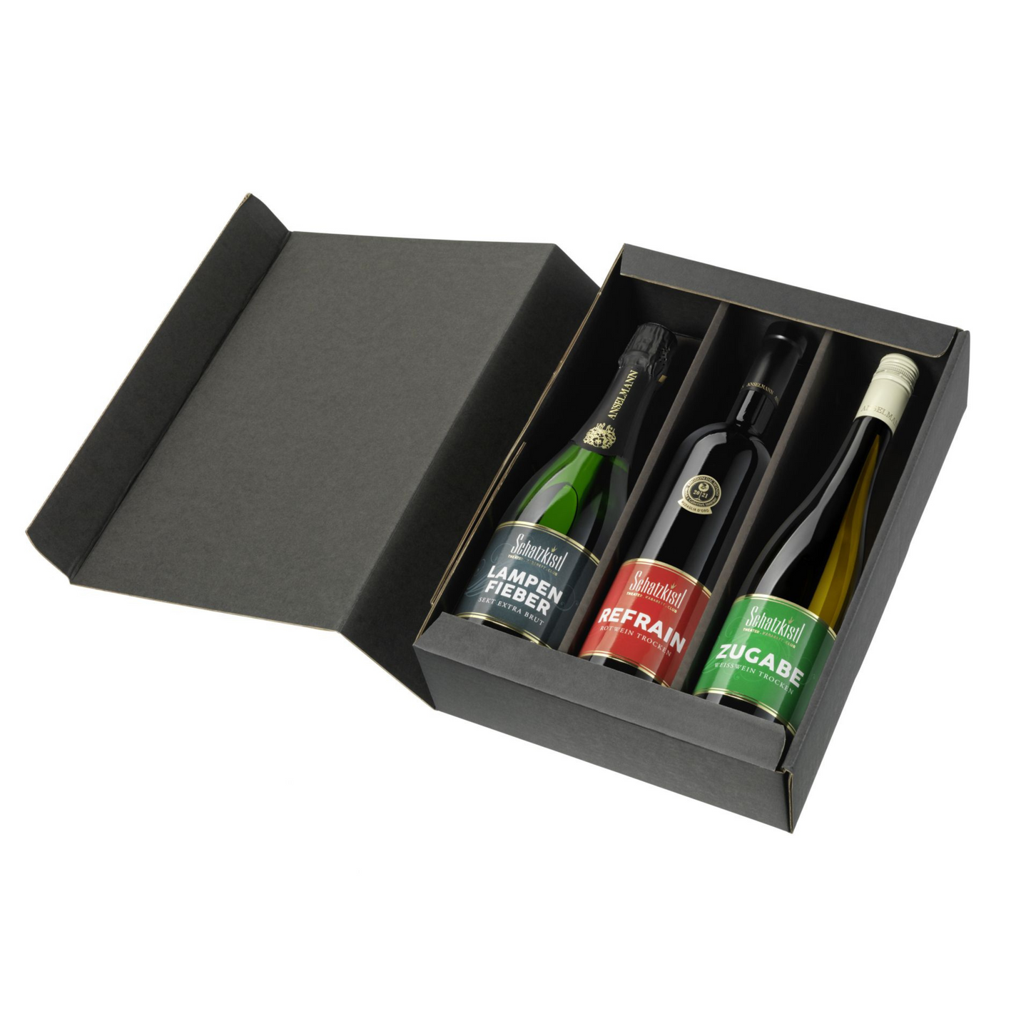 3ER PRÄSENTKARTON SCHATZKISTL WEIN-EDITION