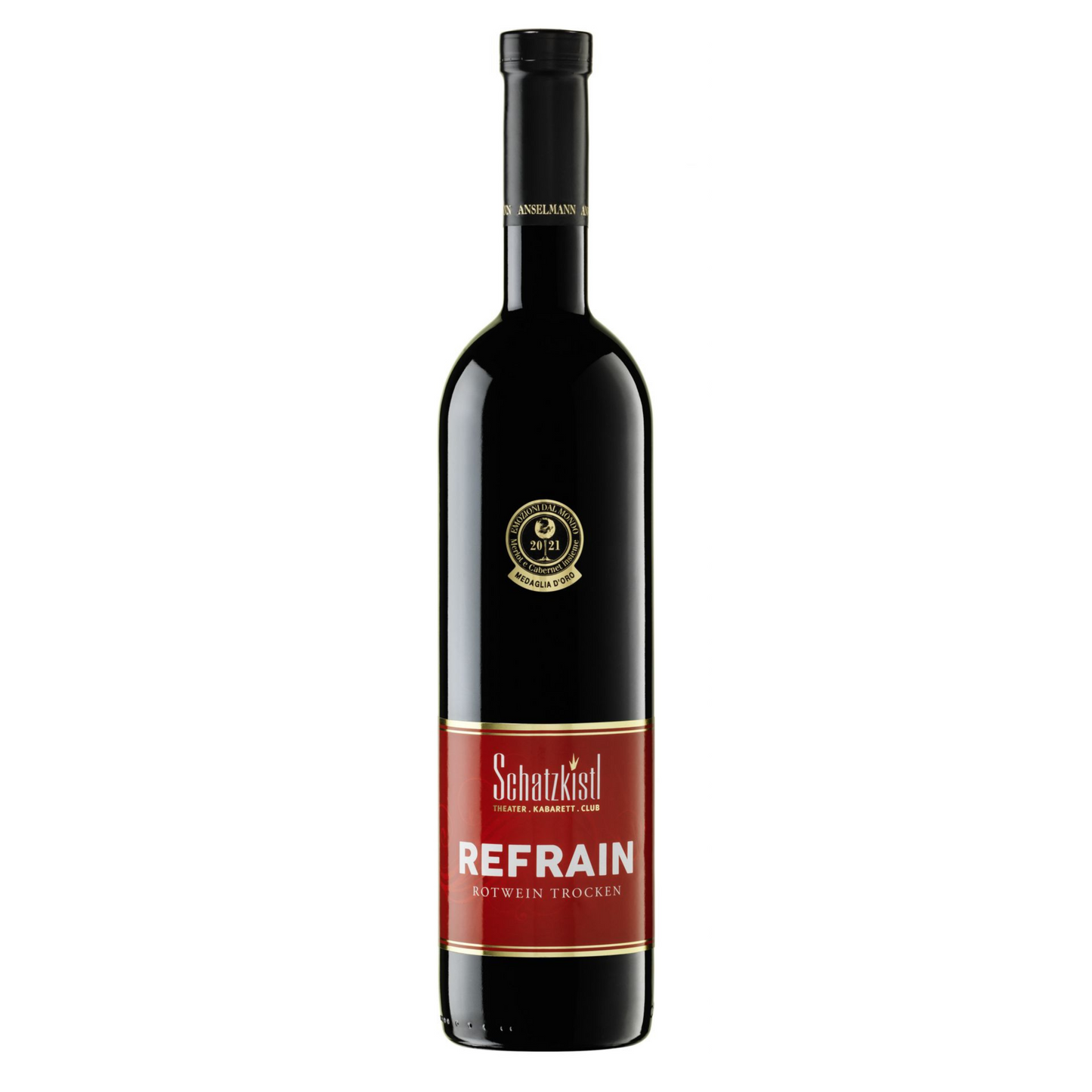 "REFRAIN" CABERNET SAUVIGNON TROCKEN IM BARRIQUE GEREIFT